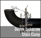 Double Jackscrew Chain Clamp